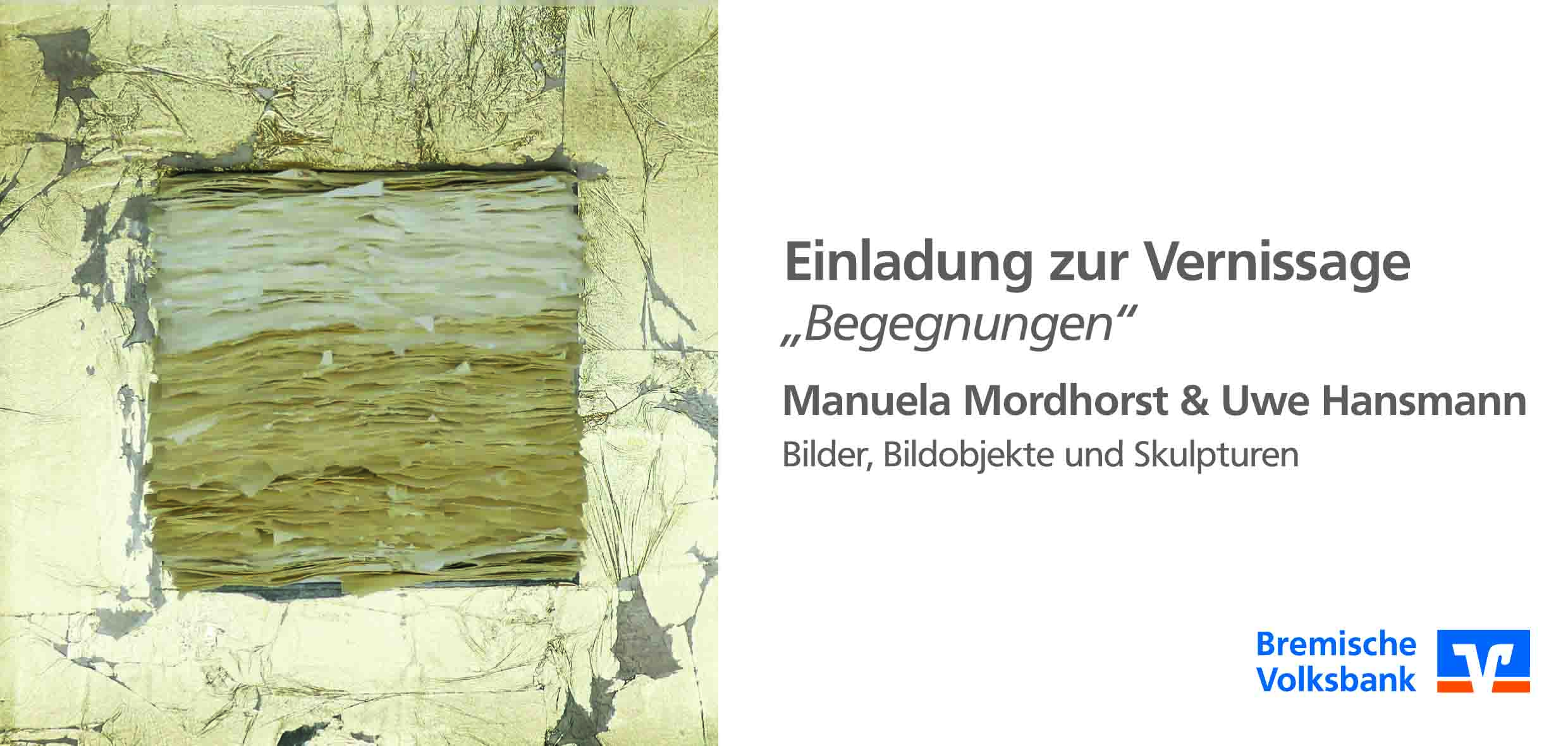 Ausstellung 'Begegnungen' in Achim Manuela Mordhorst Kunstblog